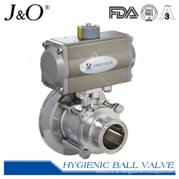 Pneumatic 3PCS for Bottom Tank Ball Valve